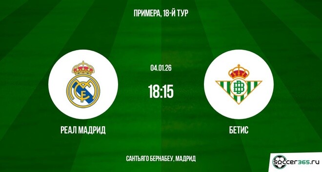 Реал Мадрид - Бетис 04.01.2026 2 hd