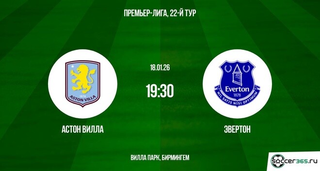 Астон Вилла - Эвертон 18.01.2026 2 фильм смотреть онлайн