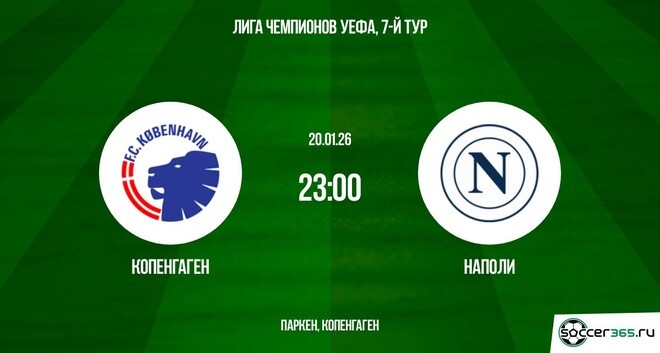Копенгаген - Наполи 20.01.2026 фильм года