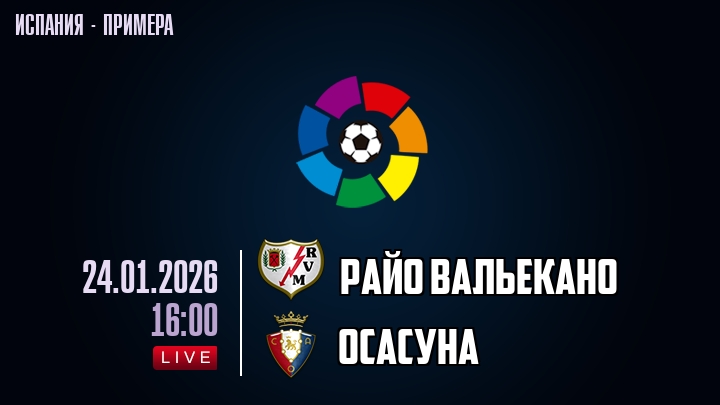 Фильм Райо Вальекано - Осасуна 24.01.2026 2 режиссер
