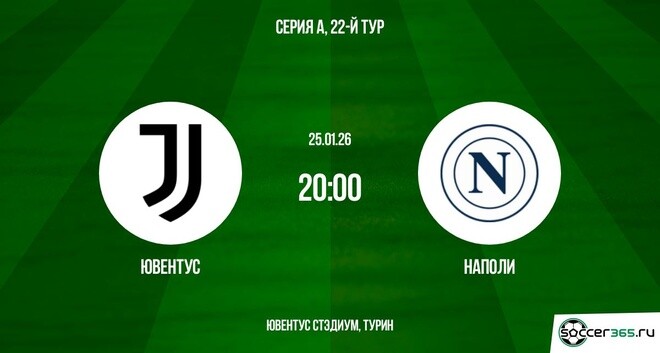 Ювентус - Наполи 25.01.2026 2 актриса