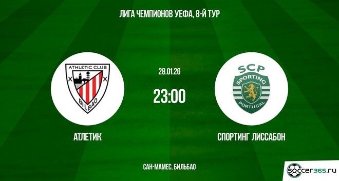 Фильм Атлетик Б - Спортинг 28.01.2026 (Лига чемпионов) музыка к фильму