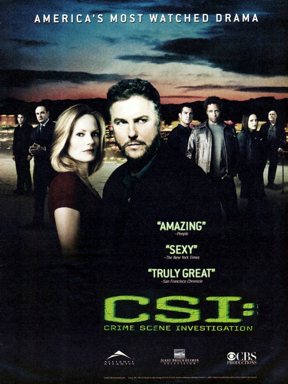 Сериал C.S.I. Место преступления (CSI: Crime Scene Investigation) (2000) 1 сезон смотреть онлайн в хорошем качестве