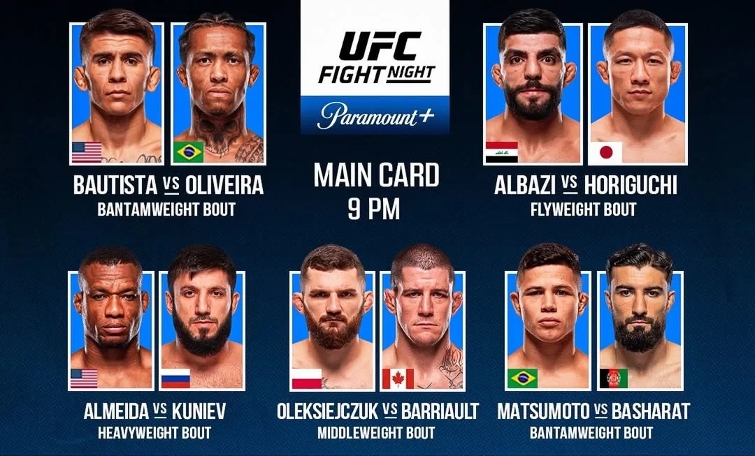 UFC Vegas 113: Прямая трансляция (08.02.2026) 2 режиссер