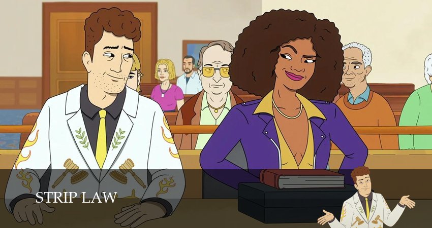 Сериал Закон Стрипа (1 сезон, 2026) смотреть онлайн без рекламы