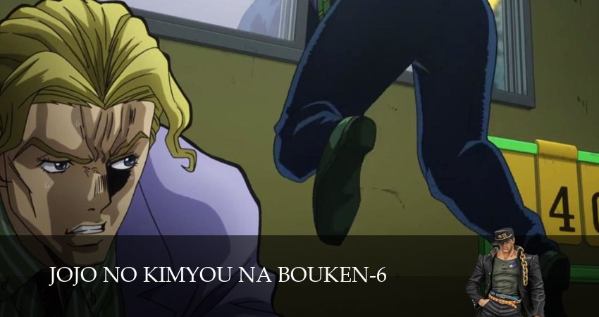 Сериал Невероятные приключения ДжоДжо (6 сезон, 3 серия) смотреть онлайн бесплатно в хорошем HD качестве