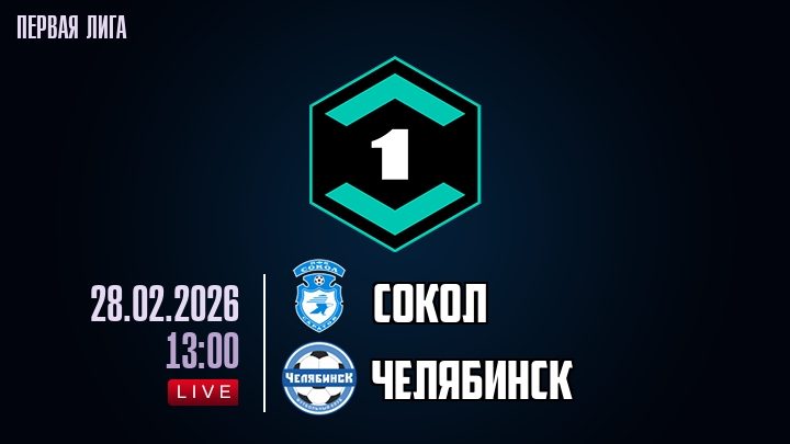 Сокол - Челябинск 28.02.2026 2 смотреть онлайн лорд