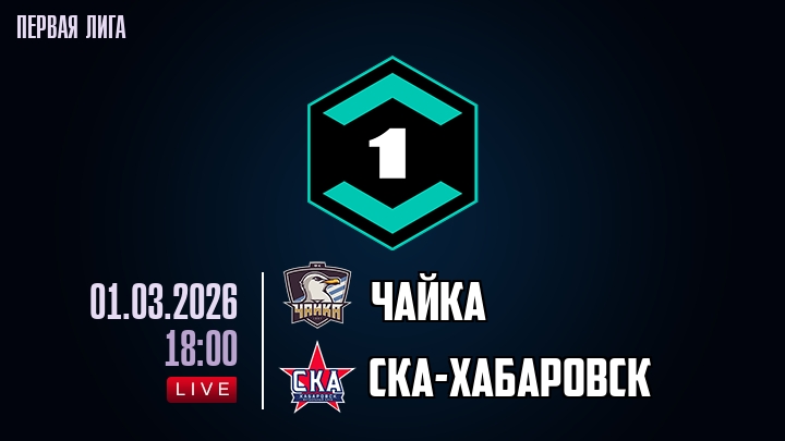 Чайка - СКА-Хабаровск 01.03.2026 2 лордфильм