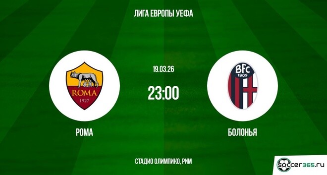 Рома - Болонья 19.03.2026 лордфильм