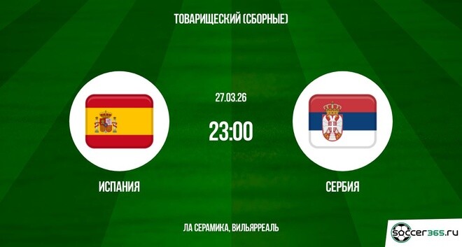 Испания - Сербия 27.03.2026 2 фильм полностью
