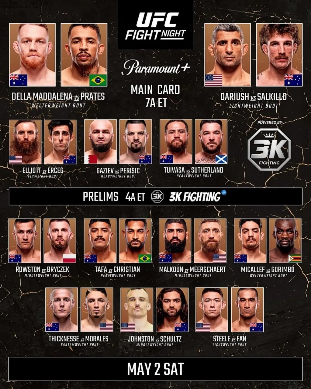 UFC Fight Night 275 2 (2026) смотреть фильм онлайн