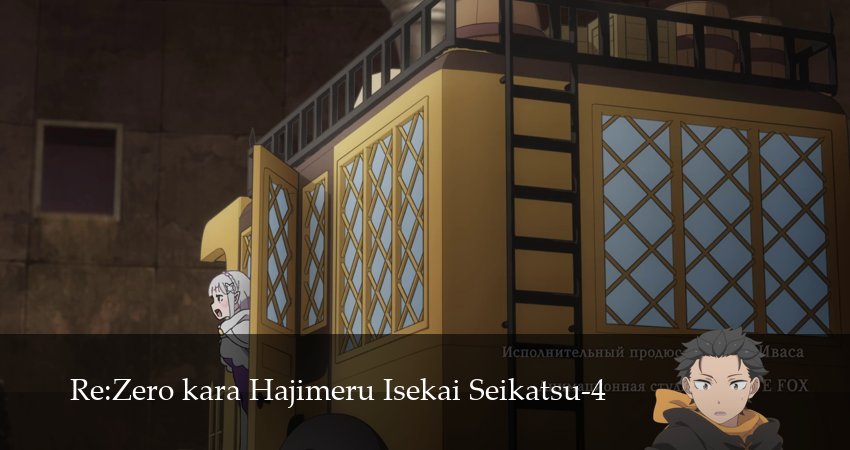 Re:ZERO - Жизнь с нуля в альтернативном мире (4 сезон, 1-19,20,21 серия) смотреть онлайн бесплатно | 2026