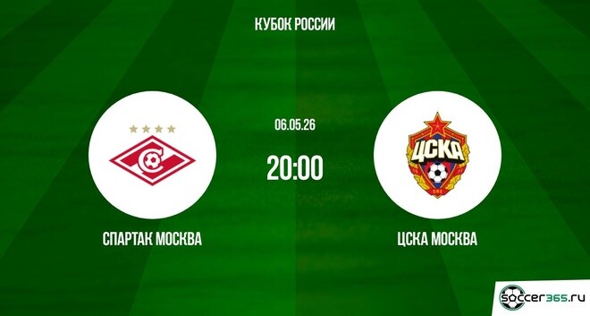 Смотреть Спартак М - ЦСКА 06.05. на русском онлайн полностью | 2026