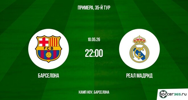 Барселона - Реал Мадрид 10.05. 2 фильм смотреть онлайн