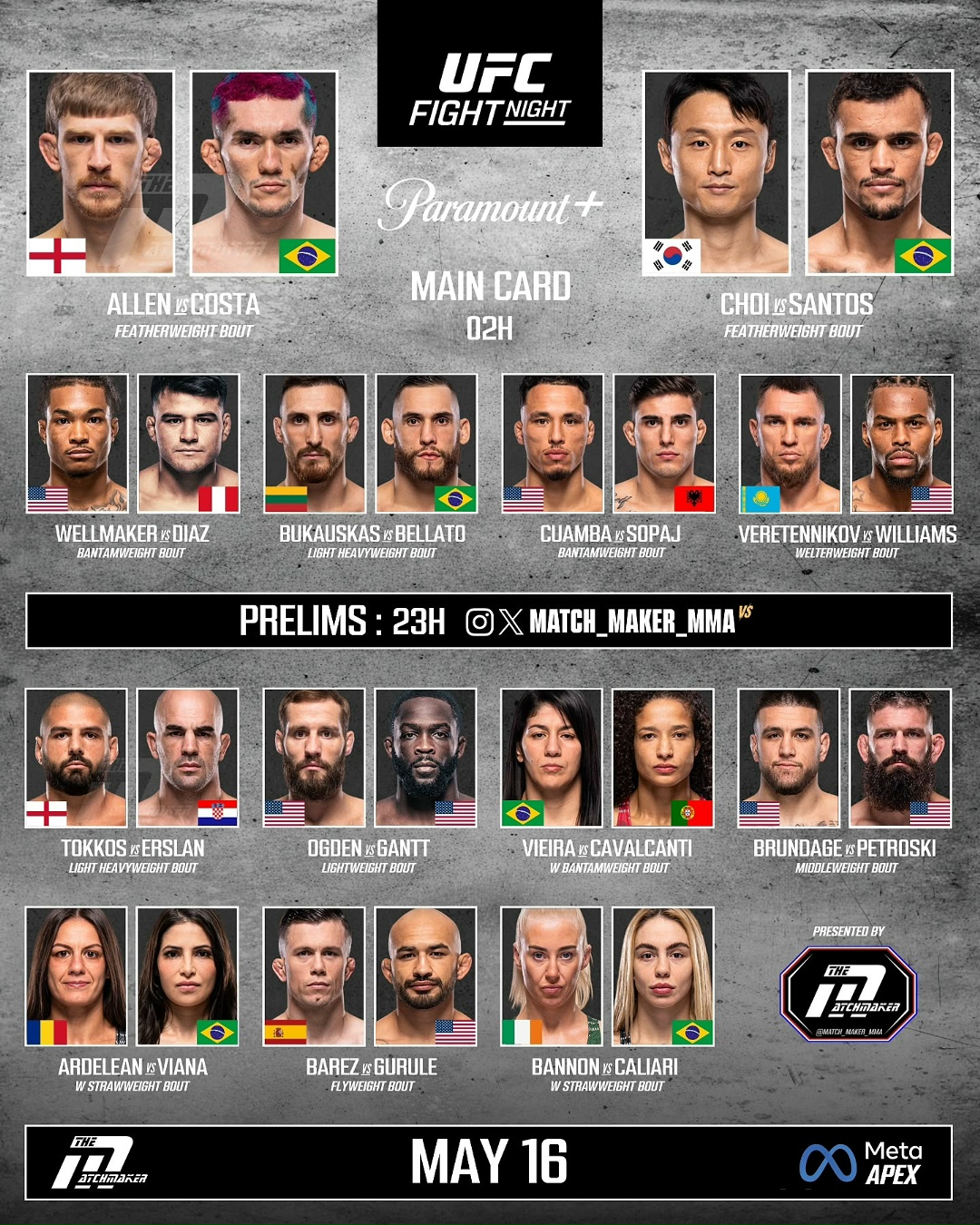UFC Vegas 117 (2026) смотреть фильм онлайн