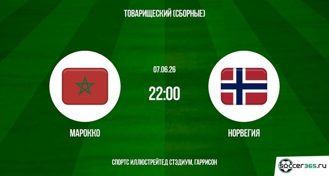 Марокко - Норвегия 07.06. 2 фильм (2026) смотреть онлайн