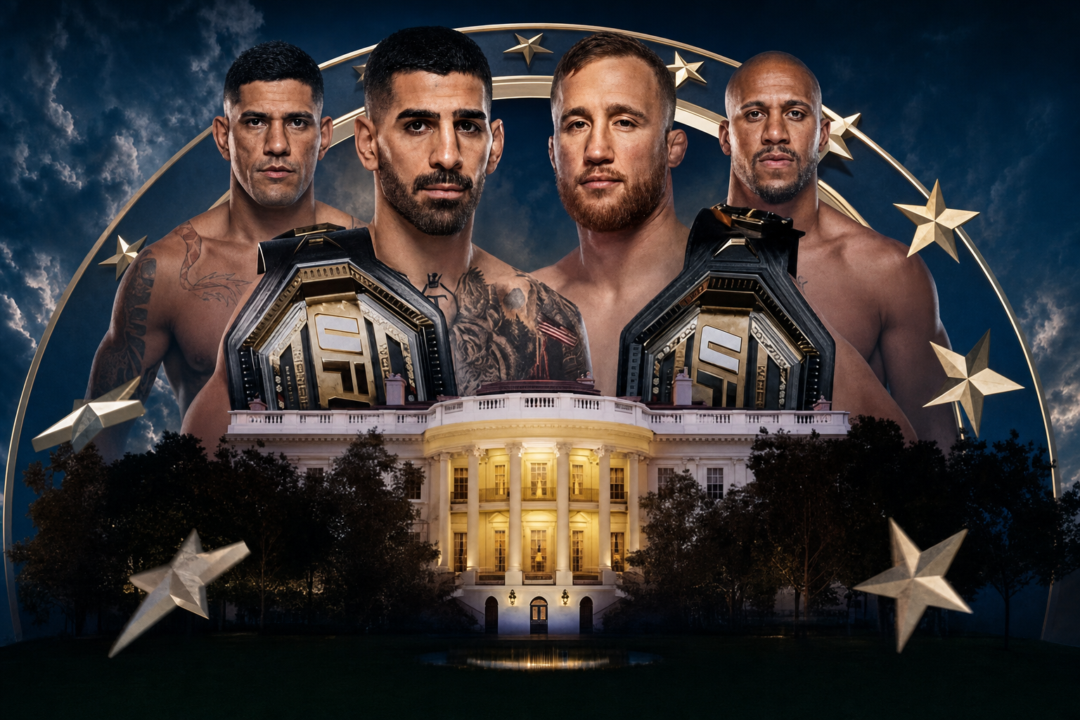 UFC White House: Прямая трансляция (15.06.2026)  в 4K Ultra HD