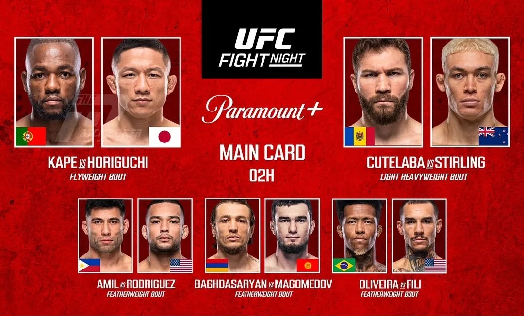 Мега! UFC Vegas 119: Прямая трансляция (21.06.2026) — смотреть сериал