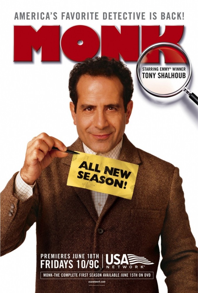 Дефективный детектив (Monk) 4 сезон (2002) смотреть сериал онлайн