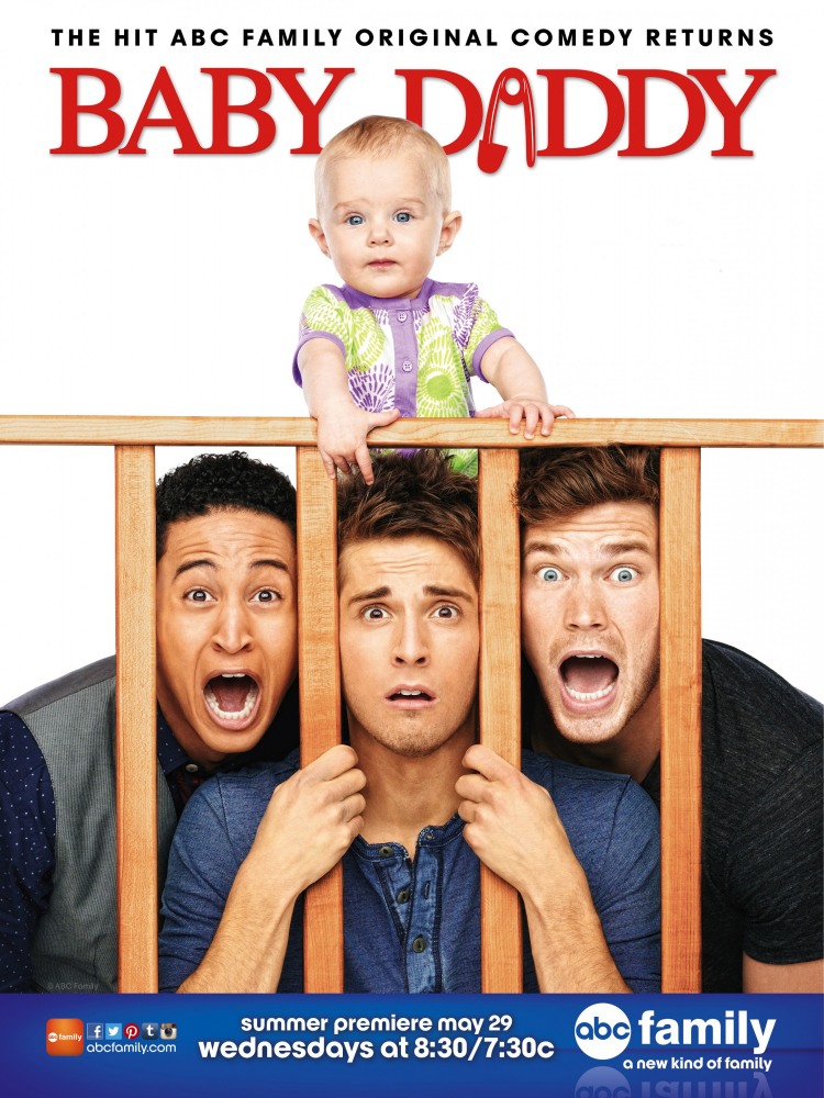 Папочка (Baby Daddy) 3 сезон смотреть в высоком HD разрешении без подписки