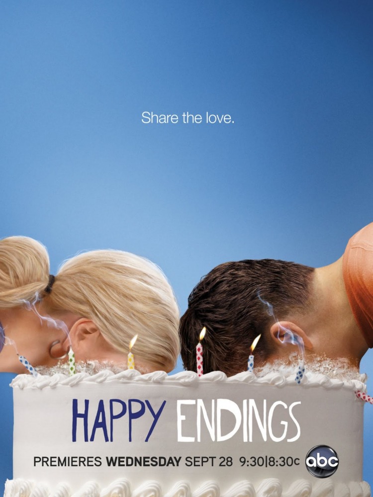 Сериал Счастливый конец (Happy Endings) (2011) 2 сезон смотреть онлайн в хорошем качестве