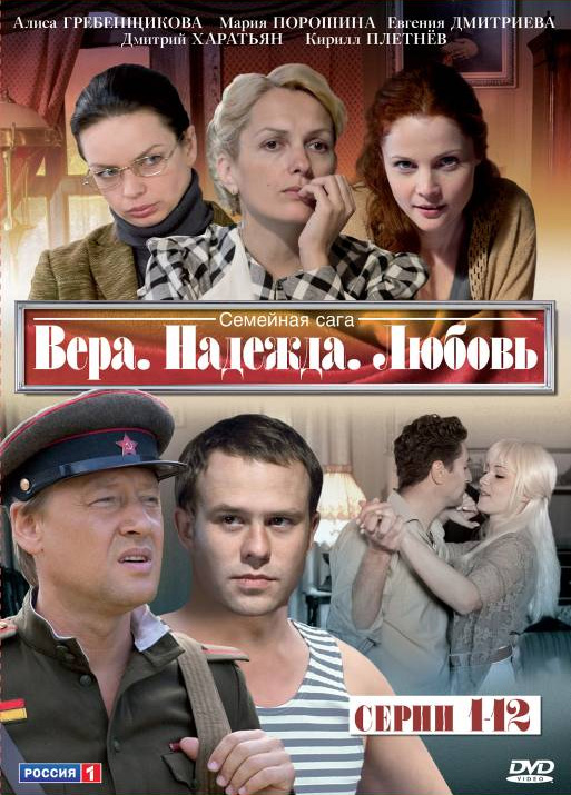 Вера. Надежда. Любовь (Vera, nadezhda, lubov) 1 сезон все серии подряд в отличном качестве 1080p бесплатно