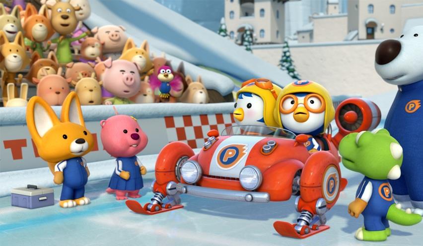 Смотреть Фильм Пингвиненок Пороро: Большие гонки (Корея Южная) в отличном качестве