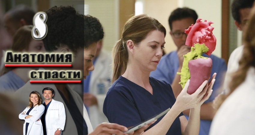 Анатомия страсти (Grey s Anatomy) (13 сезон) 2005-2017 актеры