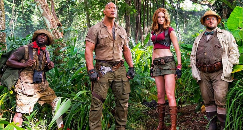 Смотреть Фильм Джуманджи: Зов джунглей (США) 2017 в хорошем качестве онлайн