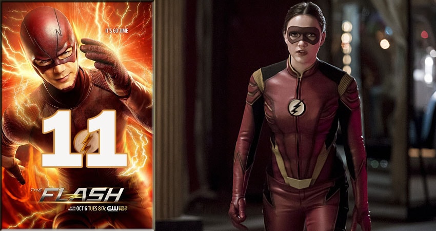 Смотреть сериал Флэш (The Flash) (2014-2018) 5 сезон 11 серия без рекламы в HD