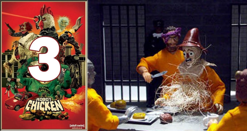 Сериал Робоцып (Robot Chicken) 9 сезон 3 серия смотреть онлайн бесплатно в хорошем качестве