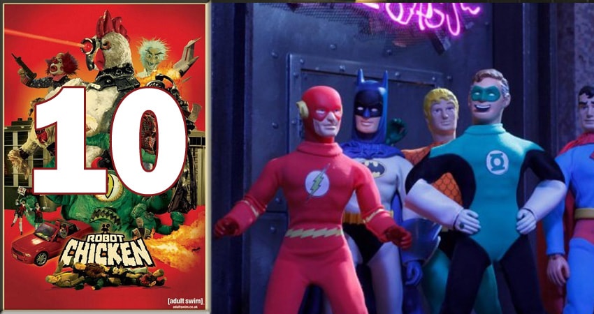 Сериал Робоцып (Robot Chicken) 9 сезон 10 серия смотреть онлайн бесплатно в хорошем качестве