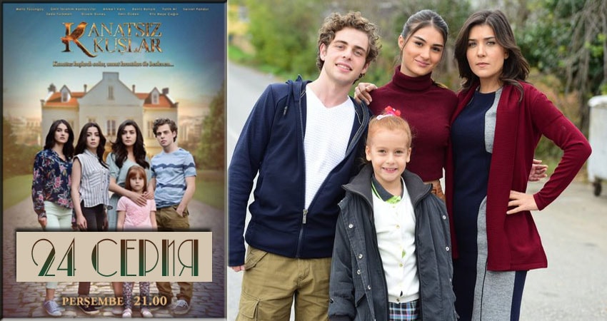 Бескрылые птицы (Kanatsiz Kuslar) (2018) 1 сезон 24 серия смотреть онлайн в хорошем качестве